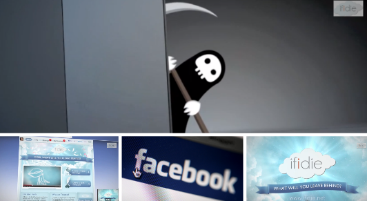 App, Sociala Medier, Död, Liv, evigt, Facebook, IfIDie